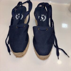 Polo by Ralph Lauren Navy Espadrilles